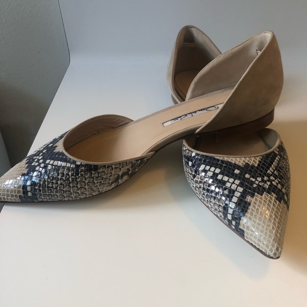 Oscar de la renta flats
